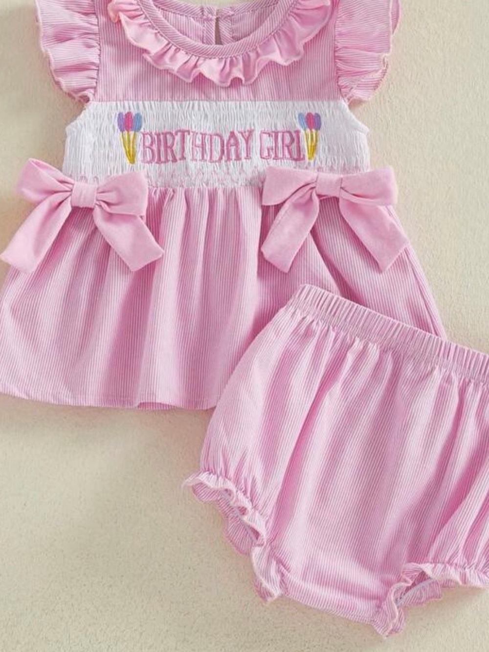 Birthday Girl Set - Pink